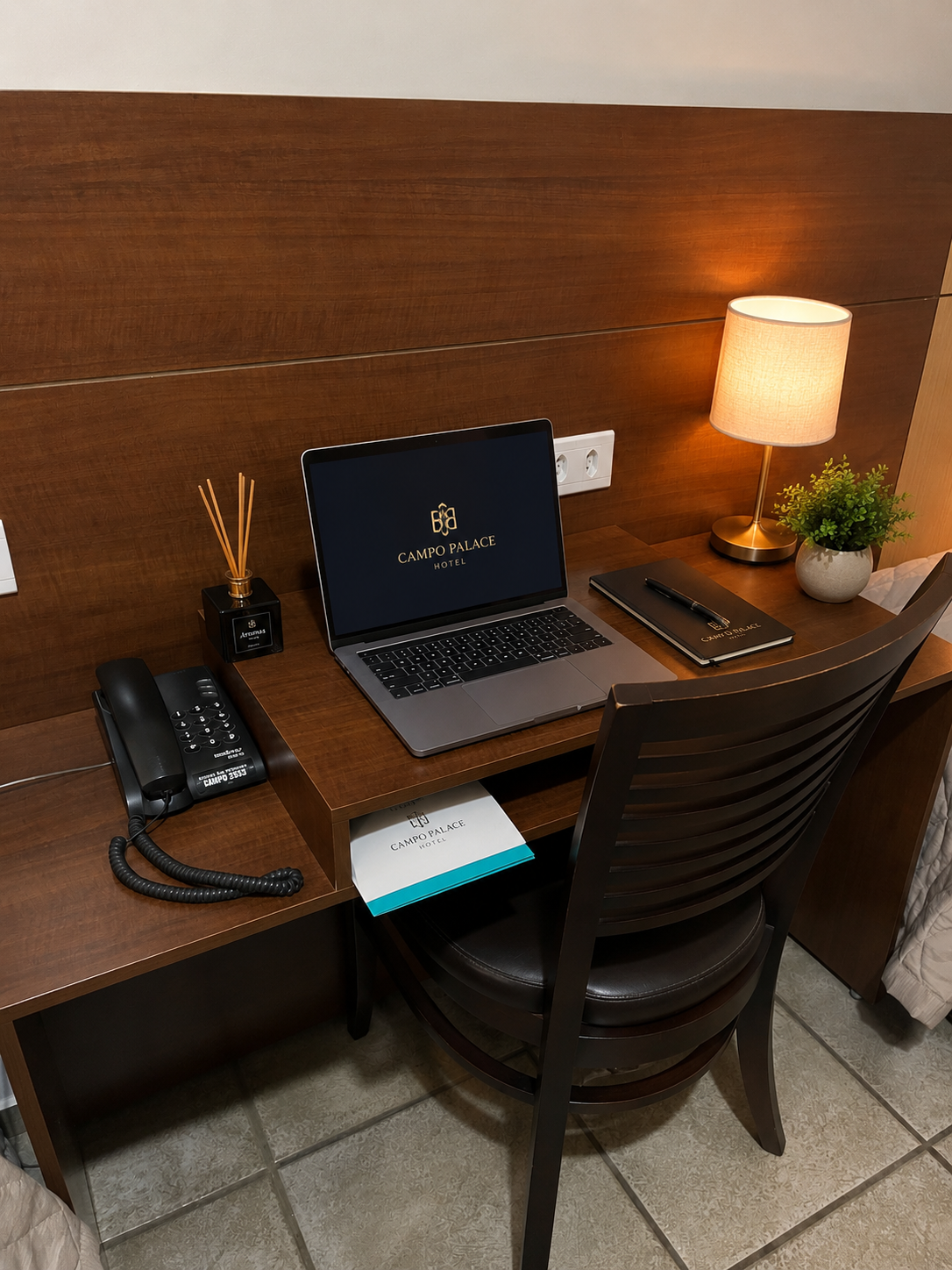 Quarto Hotel Campo Palace