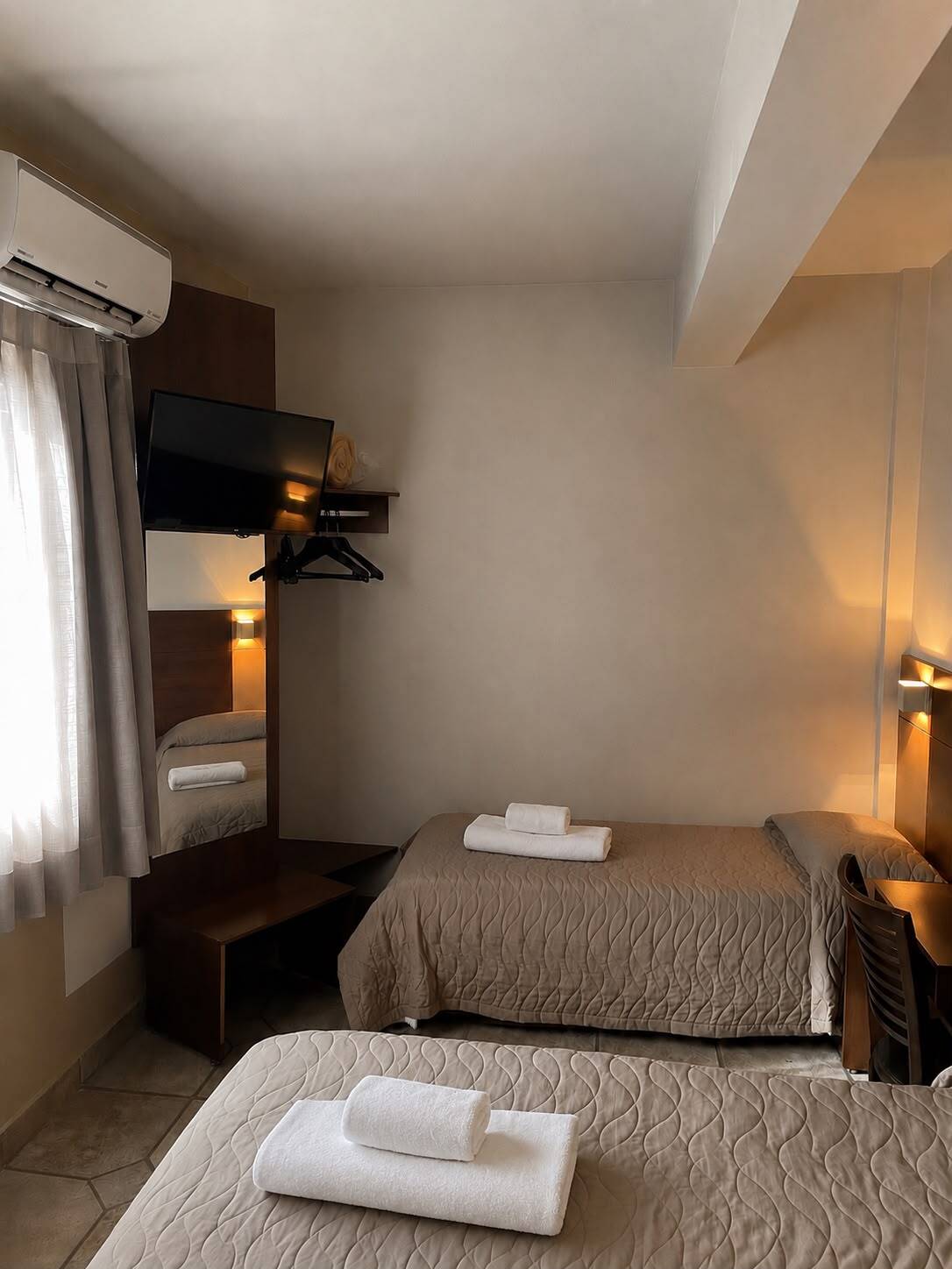 Quarto Hotel Campo Palace